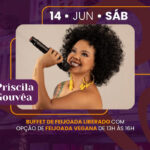 SAMBA & FEIJOADA COM PRISCILA GOUVÊA NO RIO SCENARIUM
