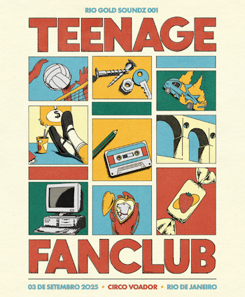 Teenage Fanclub no CIRCO VOADOR - RJ