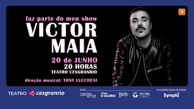 VICTOR MAIA NO TEATRO CESGRANRIO - RJ