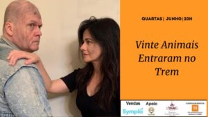 VINTE ANIMAIS ENTRARAM NO TREM NO TEATRO CÂNDIDO MENDES