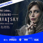 Mel Lisboa em MADAME BLAVATSKY no Teatro PRIO