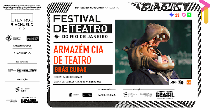1º Festival De Teatro Do Rio De Janeiro - Brás Cubas no TEATRO RIACHUELO
