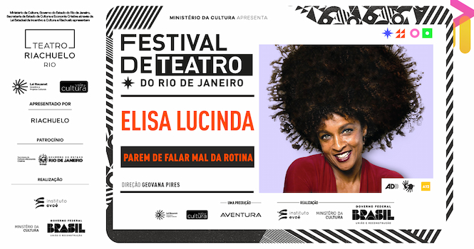 1º Festival De Teatro Do Rio De Janeiro - Parem De Falar Mal Da Rotina no TEATRO RIACHUELO
