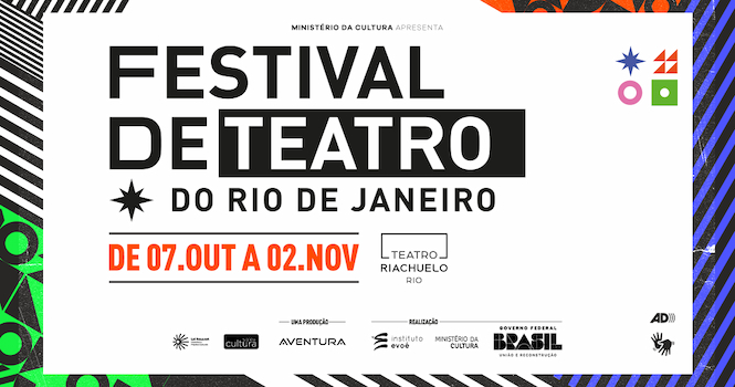 1º Festival De Teatro Do Rio De Janeiro no TEATRO RIACHUELO