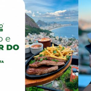 ALMOÇO E JANTAR COM MÚSICA AMBIENTE NO ALTO VIDIGAL BRASIL