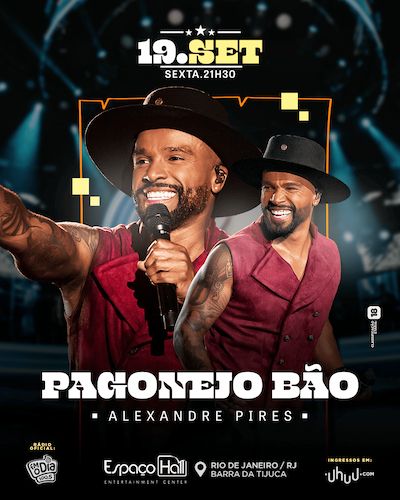 Alexandre Pires no ESPAÇO HALL