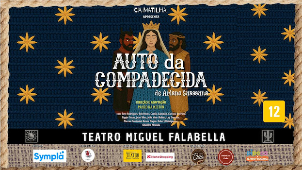"Auto da Compadecida" no TEATRO MIGUEL FALABELLA