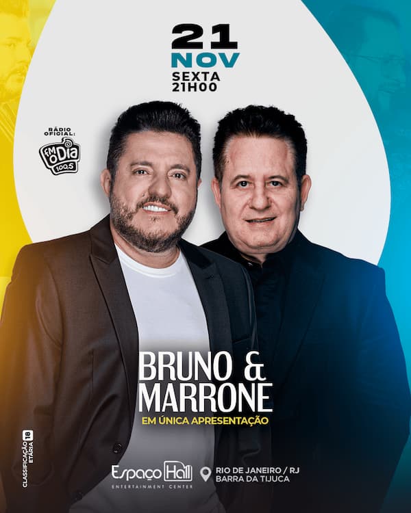 Bruno e Marrone no ESPAÇO HALL