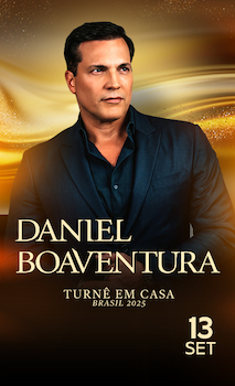Daniel Boaventura traz nova turnê “Em Casa” no TEATRO QUALISTAGE