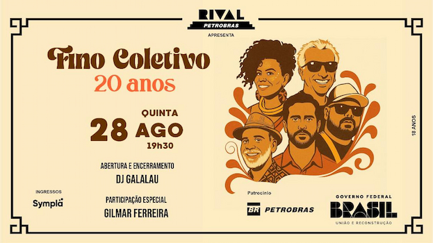 FINO COLETIVO – 20 ANOS NO TEATRO RIVAL PETROBRAS