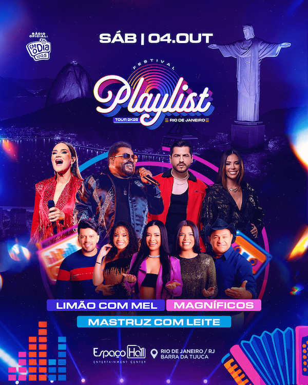 Festival Playlist no ESPAÇO HALL