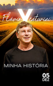 Flávio Venturini no Qualistage para lançar o álbum “Minha História”