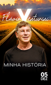 Flávio Venturini no Qualistage para lançar o álbum “Minha História”