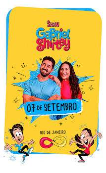 GABRIEL e SHIRLEY NO TEATRO QUALISTAGE