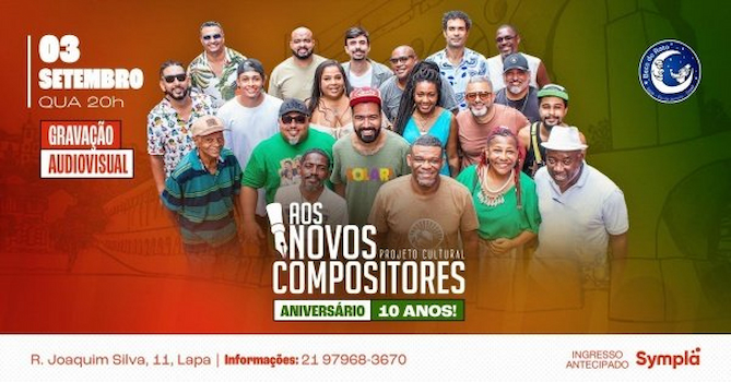 Gravação do Audiovisual do Aos Novos Compositores no BECO DO RATO