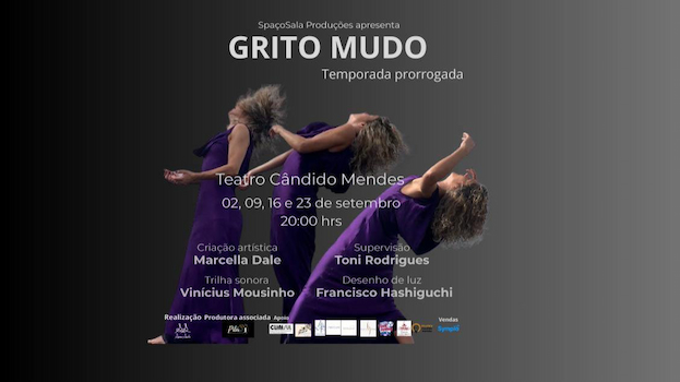 Grito Mudo no TEATRO CÂNDIDO MENDES