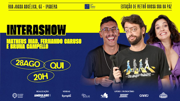 INTERASHOW no TEATRO CÂNDIDO MENDES