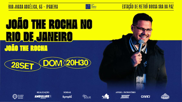 JOÃO THE ROCHA NO RIO DE JANEIRO