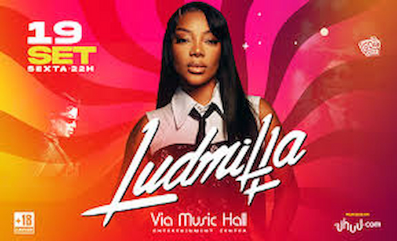 Ludmilla na VIA MUSIC HALL