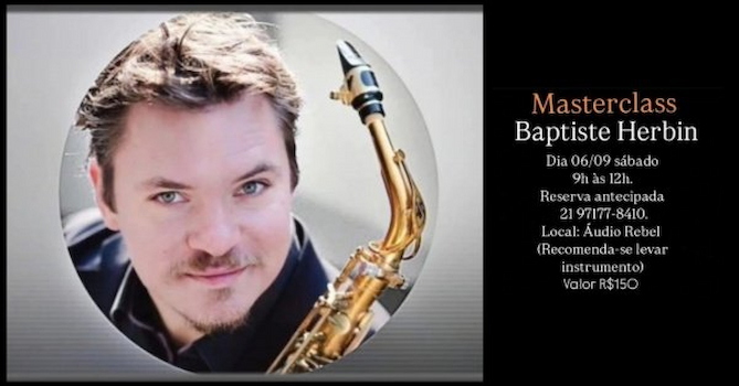 Masterclass Baptiste Herbin na Audio Rebel