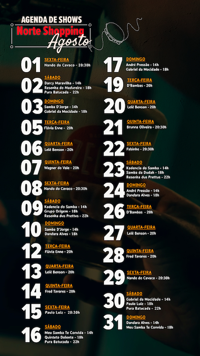 Norte Shopping - AGOSTO 2025