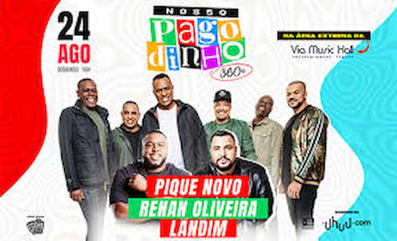 Nosso Pagodinho na VIA MUSIC HALL