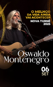 Oswaldo Montenegro no TEATRO QUALISTAGE