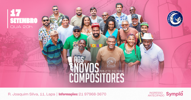 RODA DE SAMBA DO AOS NOVOS COMPOSITORES NO BECO DO RATO