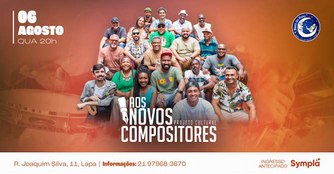 RODA DE SAMBA DO AOS NOVOS COMPOSITORES NO BECO DO RATO