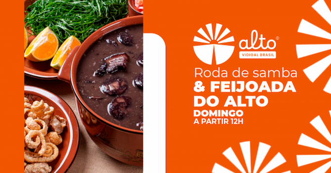 RODA DE SAMBA & FEIJOADA DO ALTO VIDIGAL BRASIL