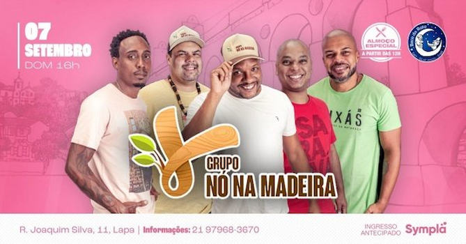 Roda de Samba do Grupo Nó na Madeira no BECO DO RATO