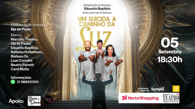Um Suicida a Caminho da Luz no TEATRO MIGUEL FALABELLA