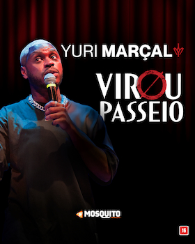 Yuri Marçal apresenta Virou Passeio no TEATRO CLARO RIO