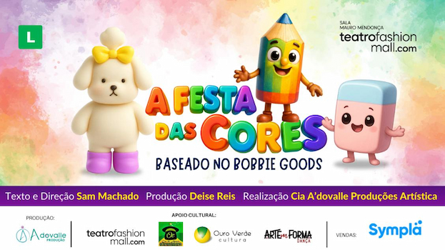 A Festa das Cores – BOBBIE GOODS NO TEATRO FASHION MALL - RJ