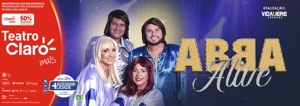 ABBA ALIVE NO TEATRO CLARO RIO