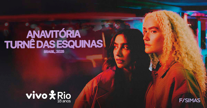 ANAVITÓRIA Turnê das Esquinas no VIVO RIO