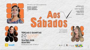 AOS SÁBADOS no Teatro dos Quatro