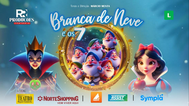 BRANCA DE NEVE E OS SETE NO TEATRO MIGUEL FALABELLA