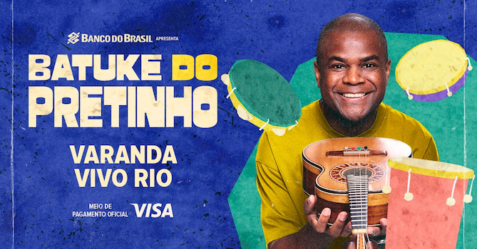 Batuke do Pretinho no Rio de Janeiro no VIVO RIO