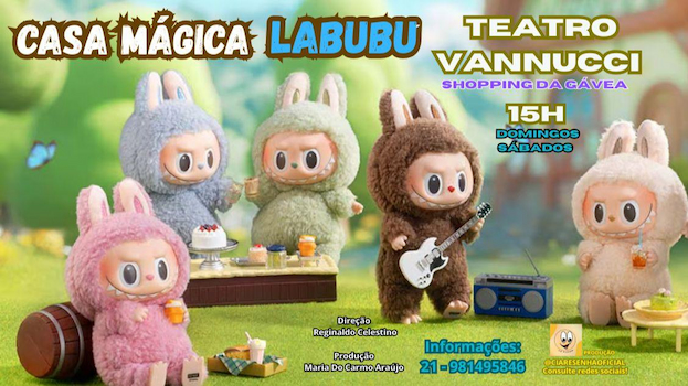 Casa Mágica Labubu no TEATRO VANNUCCI