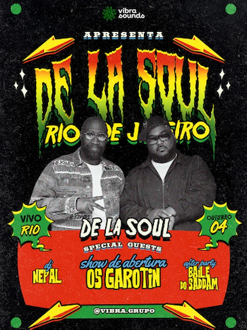 De la Soul no Vivo Rio #VibraSounds no VIVO RIO
