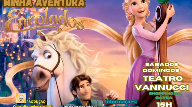 Enrolados - Minha aventura! no TEATRO VANNUCCI