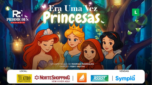 Era Uma Vez...PRINCESAS NO TEATRO MIGUEL FALABELLA