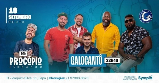 Galocanto no BECO DO RATO