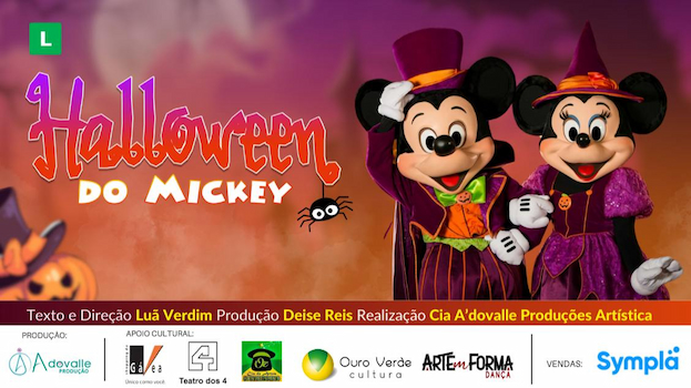 HALLOWEEN DO MICKEY MOUSE - O SHOW NO TEATRO DOS 4