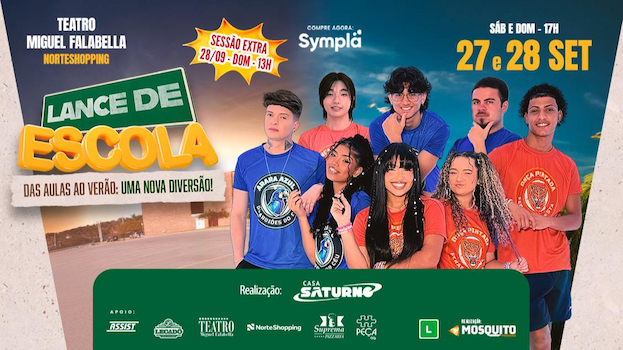 LANCE DE ESCOLA "O MUSICAL" NO TEATRO MIGUEL FALABELLA