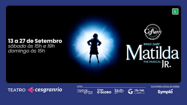 MATILDA - THE MUSICAL JR NO TEATRO CESGRANRIO - RJ