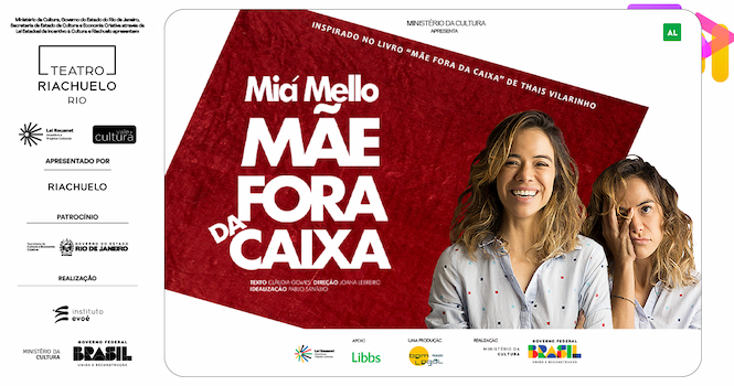 Mãe Fora Da Caixa no TEATRO RIACHUELO