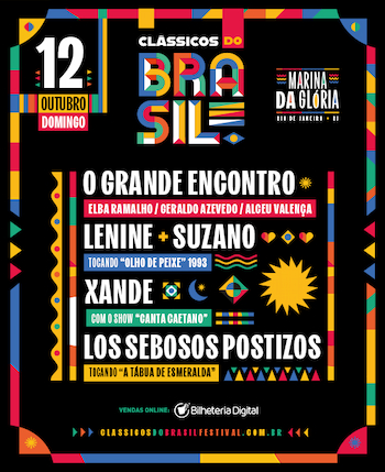 O Grande Encontro, Lenine, Los Sebosos Postizos na MARINA DA GLÓRIA - RJ