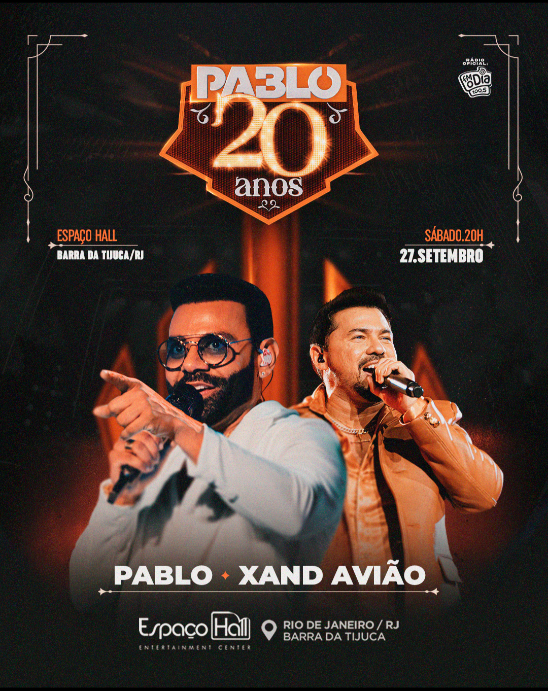 Pablo e Xand Avião no ESPAÇO HALL